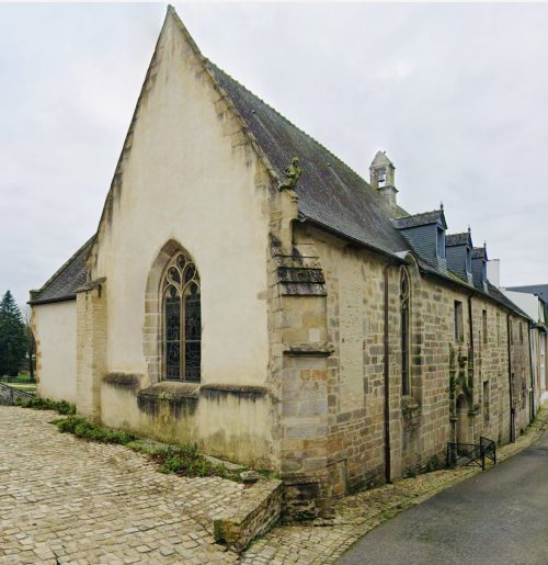 chapelle Saint-Eutrope et hôpital Frémeur à Quimperlé.